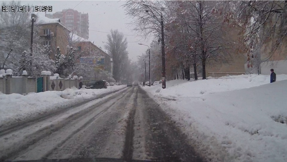 Київ засипало снігом 1