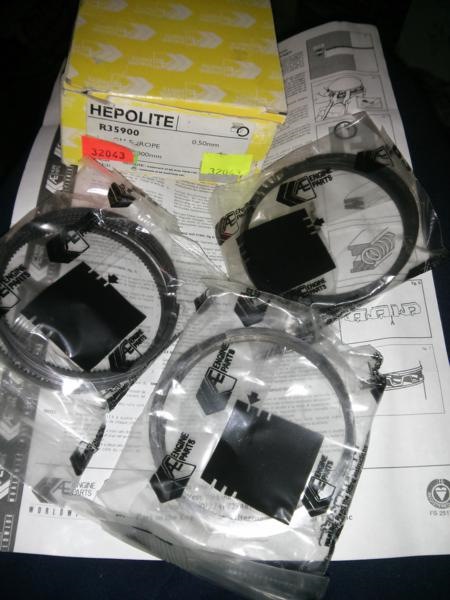 ПРОДАМ Кільця поршневі HEPOLITE R35900, 1,6d +0,5 1