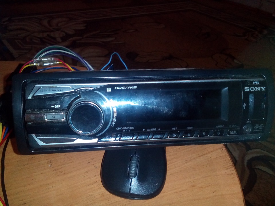 магнітола Sony CDX-GT660UE 2