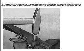 Заменил ручку ручника. 1