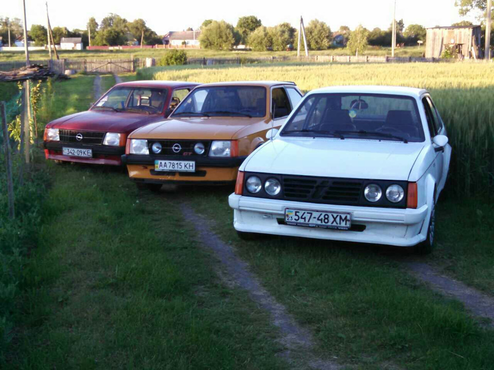 мій сімейний парк Opel kadett D. 4