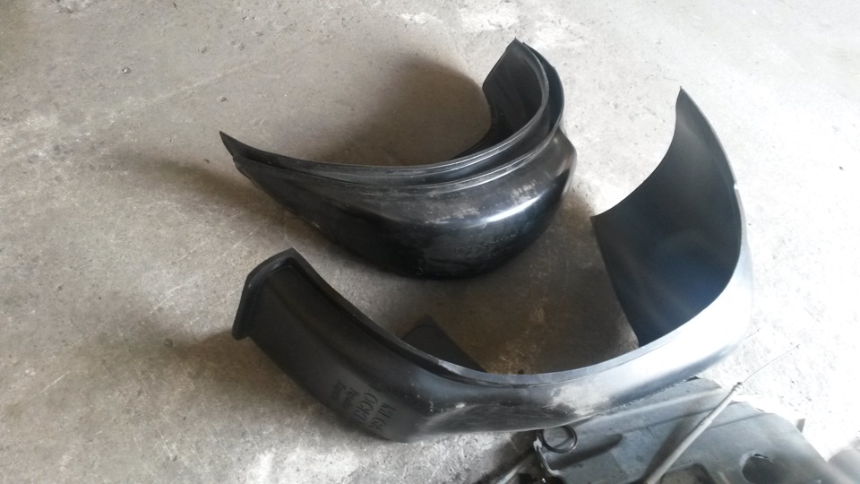 Подкрилки опель кадет, круглі арки. 3