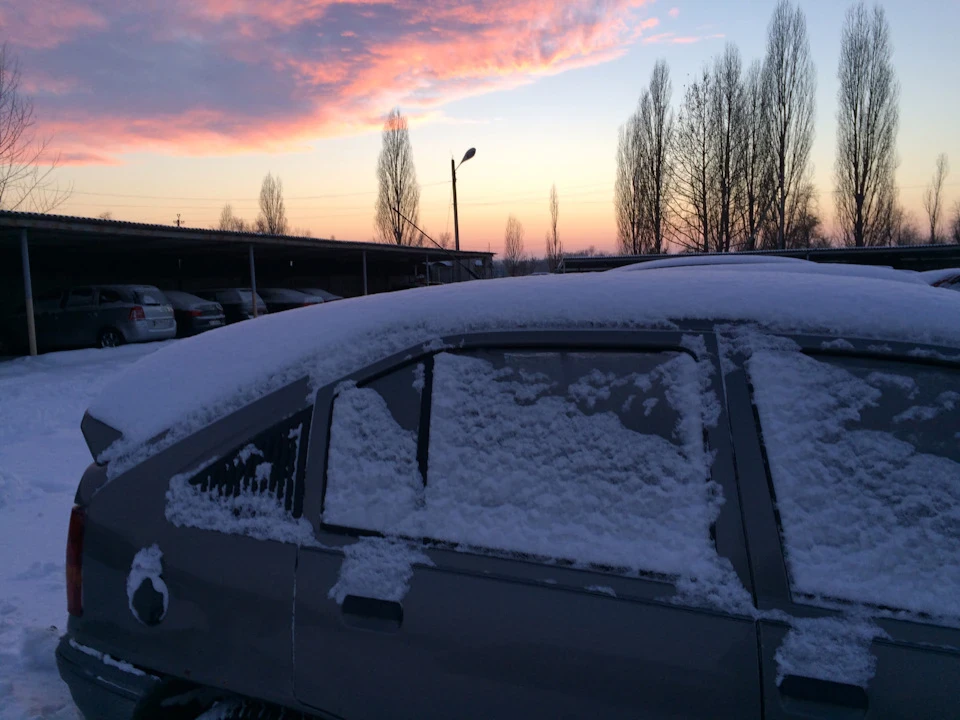 Сніг в авто