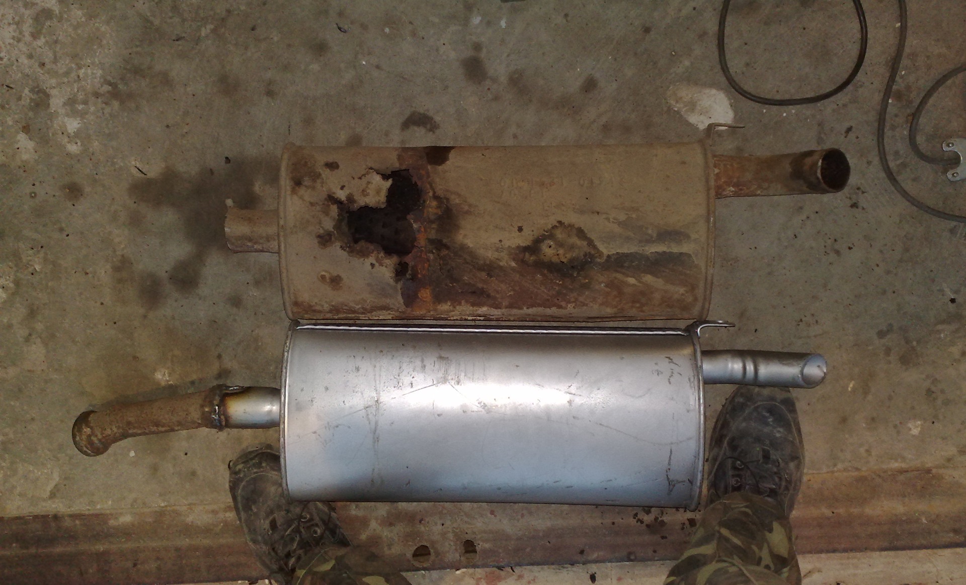 заміна глушника і просто фото 2