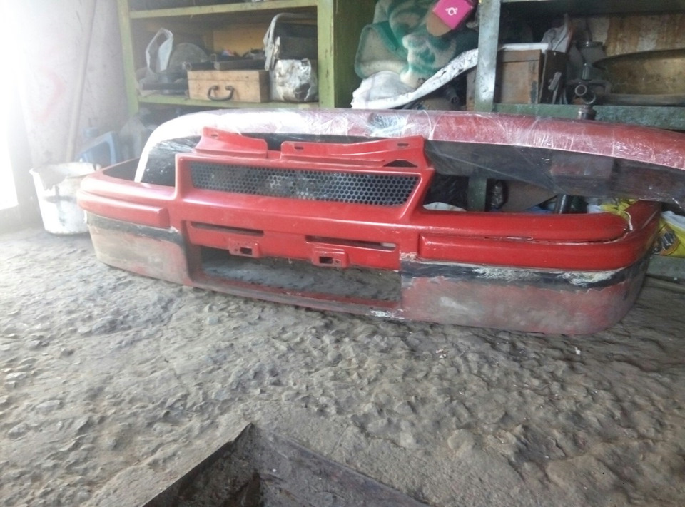 Передній бампер GSi+ Губа VW Golf 3 GTi 1