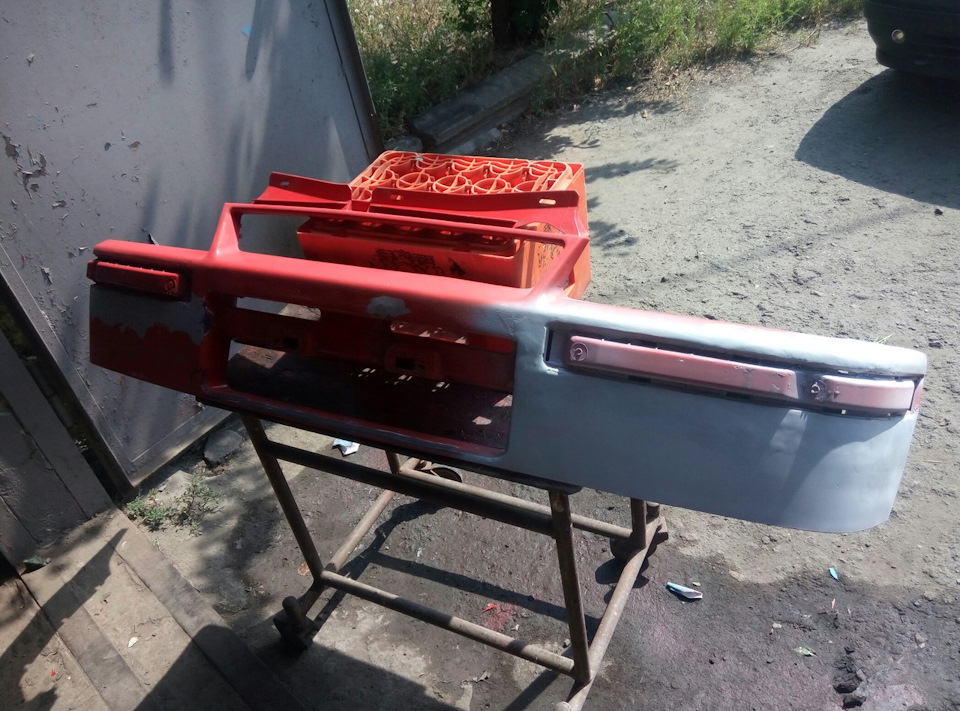 Передній бампер GSi+ Губа VW Golf 3 GTi 4
