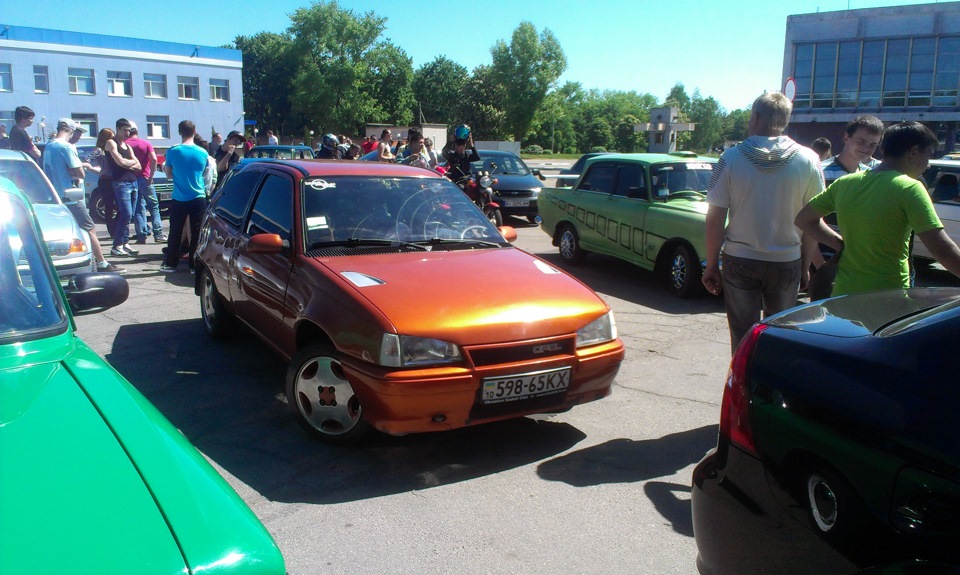 Автопробіг на честь 9 травня у Кіровограді. 3