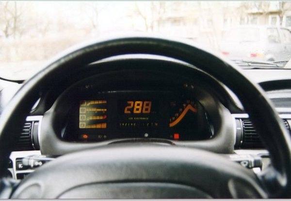 LCD приладка з Opel Kadett GSI 2