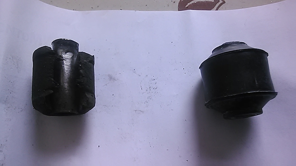 Заміна сайлентблока заднього амортизатора+граната 2