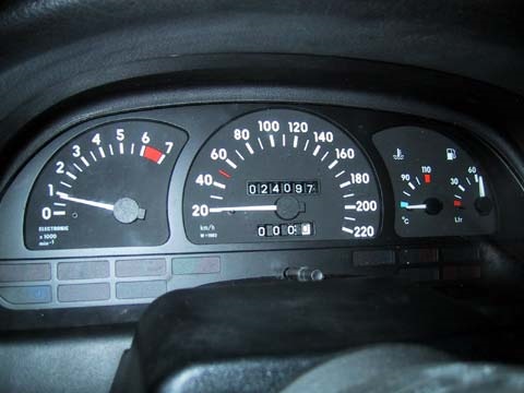 Панель приладів Vectra A 1