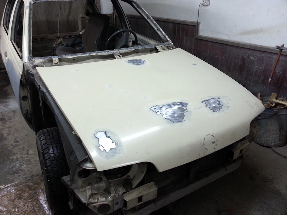 ▀▄Фарбування Opel Kadett_part 1 / Підготовка до фарбування 1
