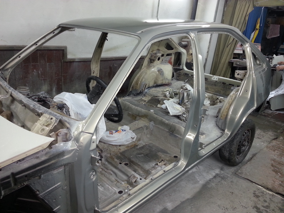 ▀▄Фарбування Opel Kadett_part 2 / Фарбуємо кузов 4
