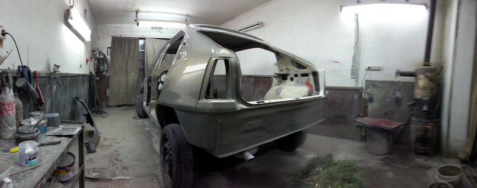 ▀▄Фарбування Opel Kadett_part 2 / Фарбуємо кузов 1