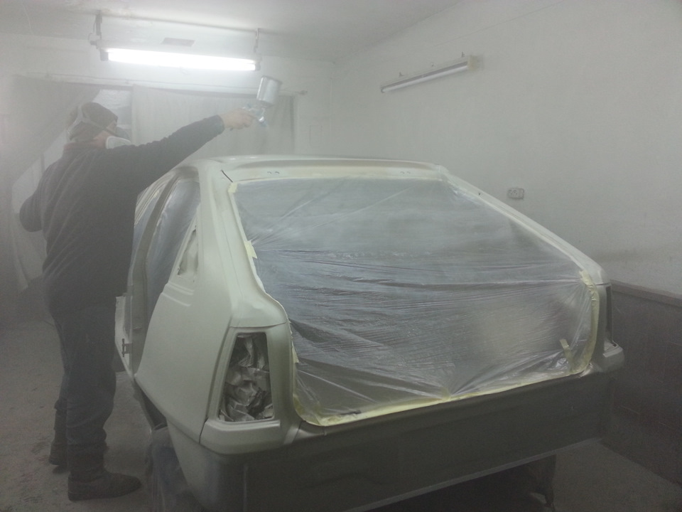 ▀▄Фарбування Opel Kadett_part 2 / Тизер 1