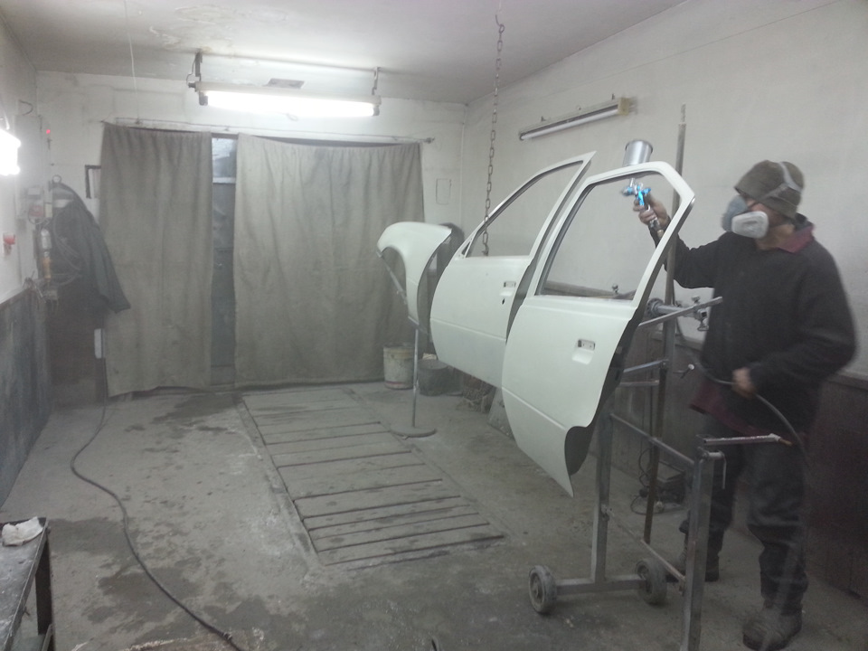 ▀▄Фарбування Opel Kadett_part 3 / 1 Фарбуємо навісне 5