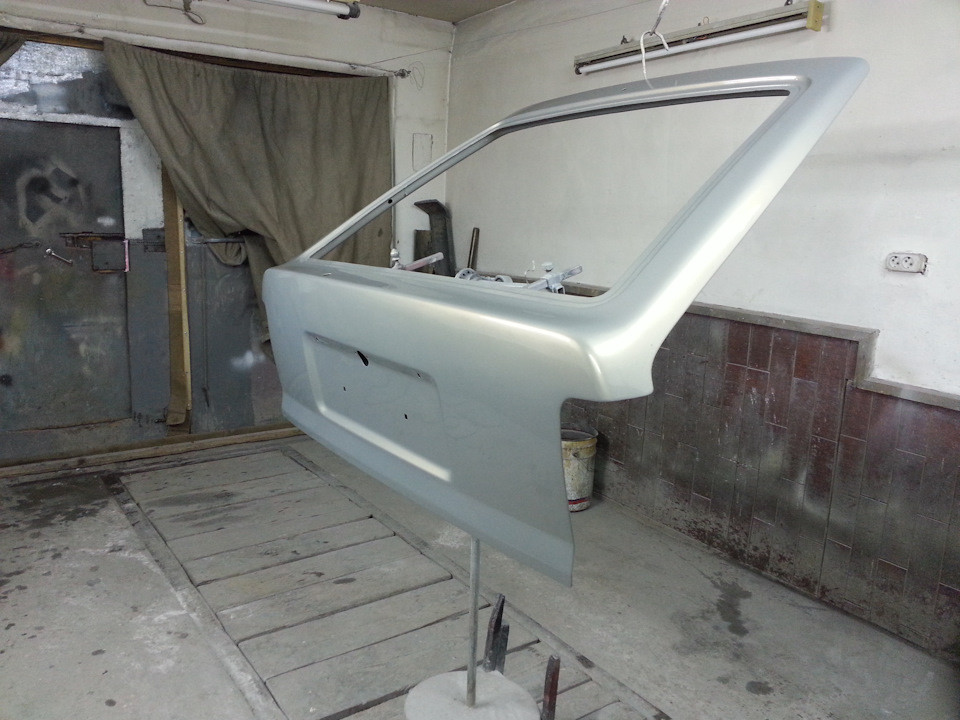 ▀▄Фарбування Opel Kadett_part 3 / 1 Фарбуємо навісне 4