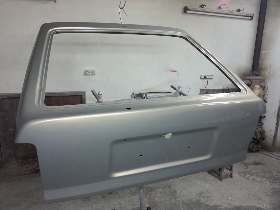▀▄Фарбування Opel Kadett_part 3 / 1 Фарбуємо навісне 2