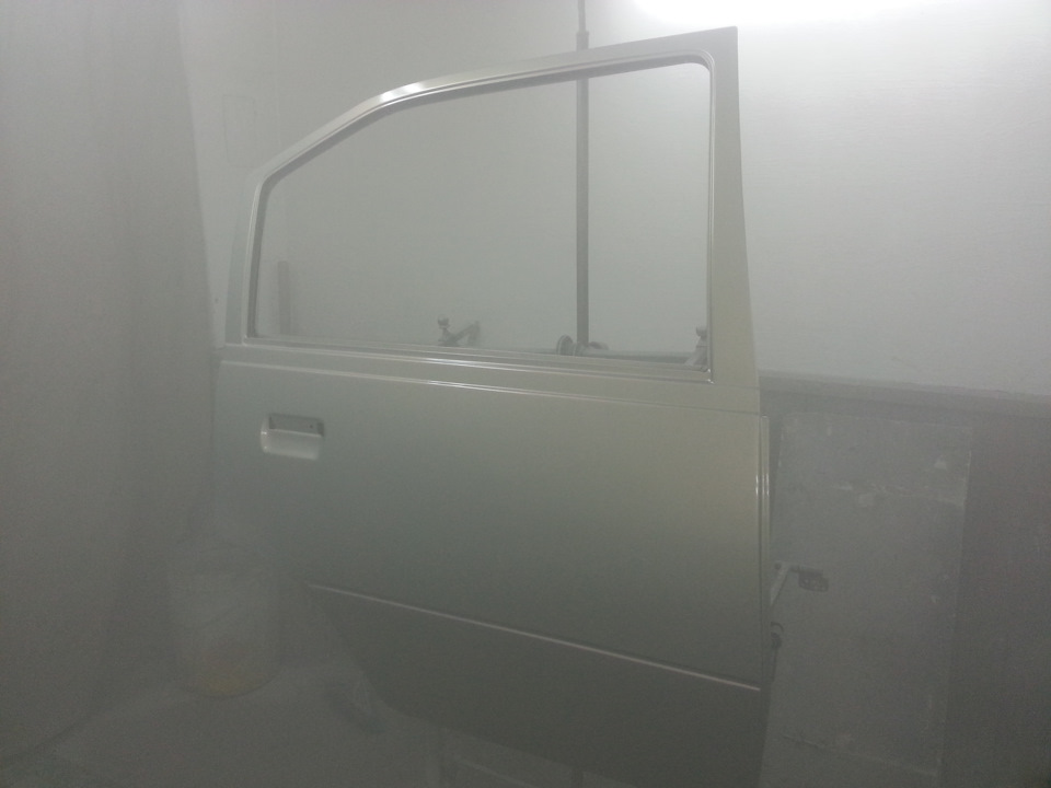 ▀▄Фарбування Opel Kadett_part 3 / 2 Фарбуємо навісне 5