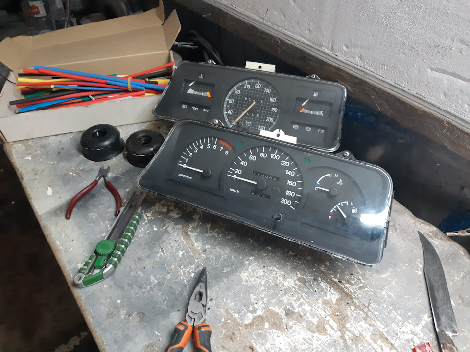 ▀▄Приладка Nexia в Opel Kadett 5