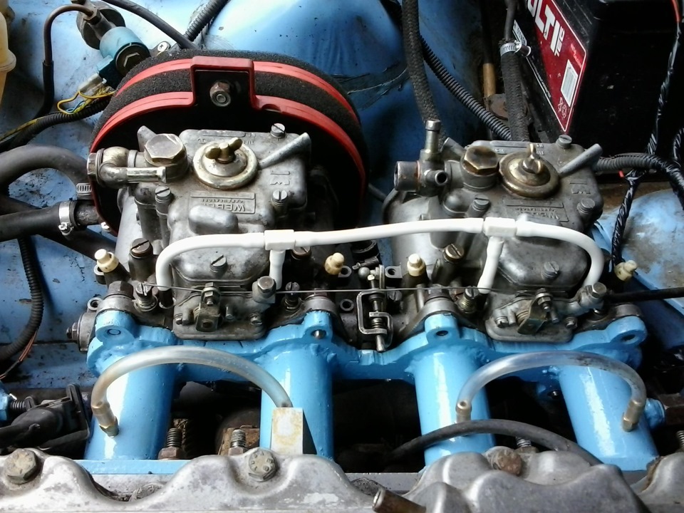 Горизонтальні карбюратори Weber 40 dcoe 2