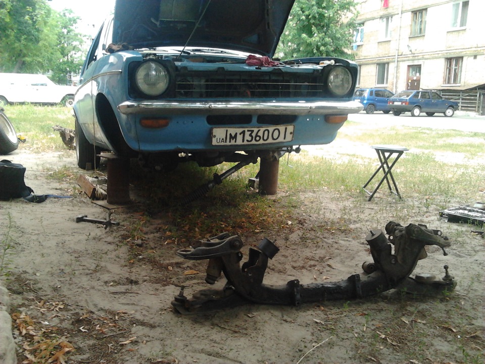 Заміна передньої балки. 2