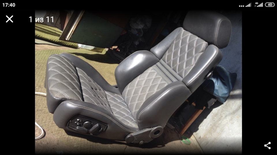 RECARO ! Шкіра+алькантара 2