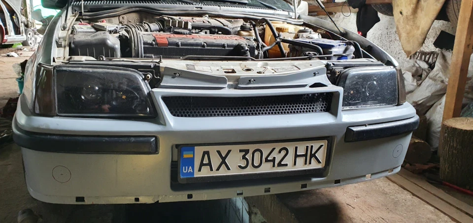 Переставив hella micro de в бампер gsi