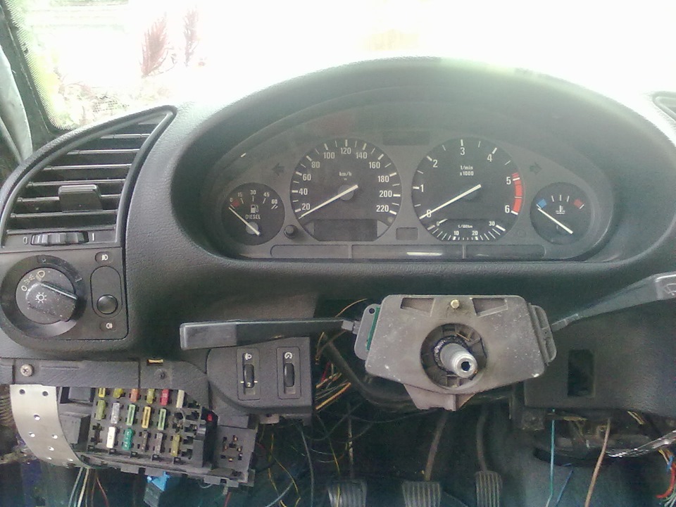 Попередній звіт про встановлення торпеди BMW e36 в opel kadett 5