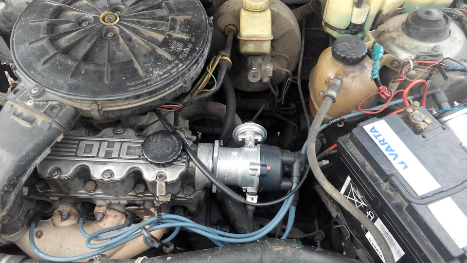 Проблеми з рідним трамблером позаду, заколхозив під таз+потепліло сіль сіль. 1