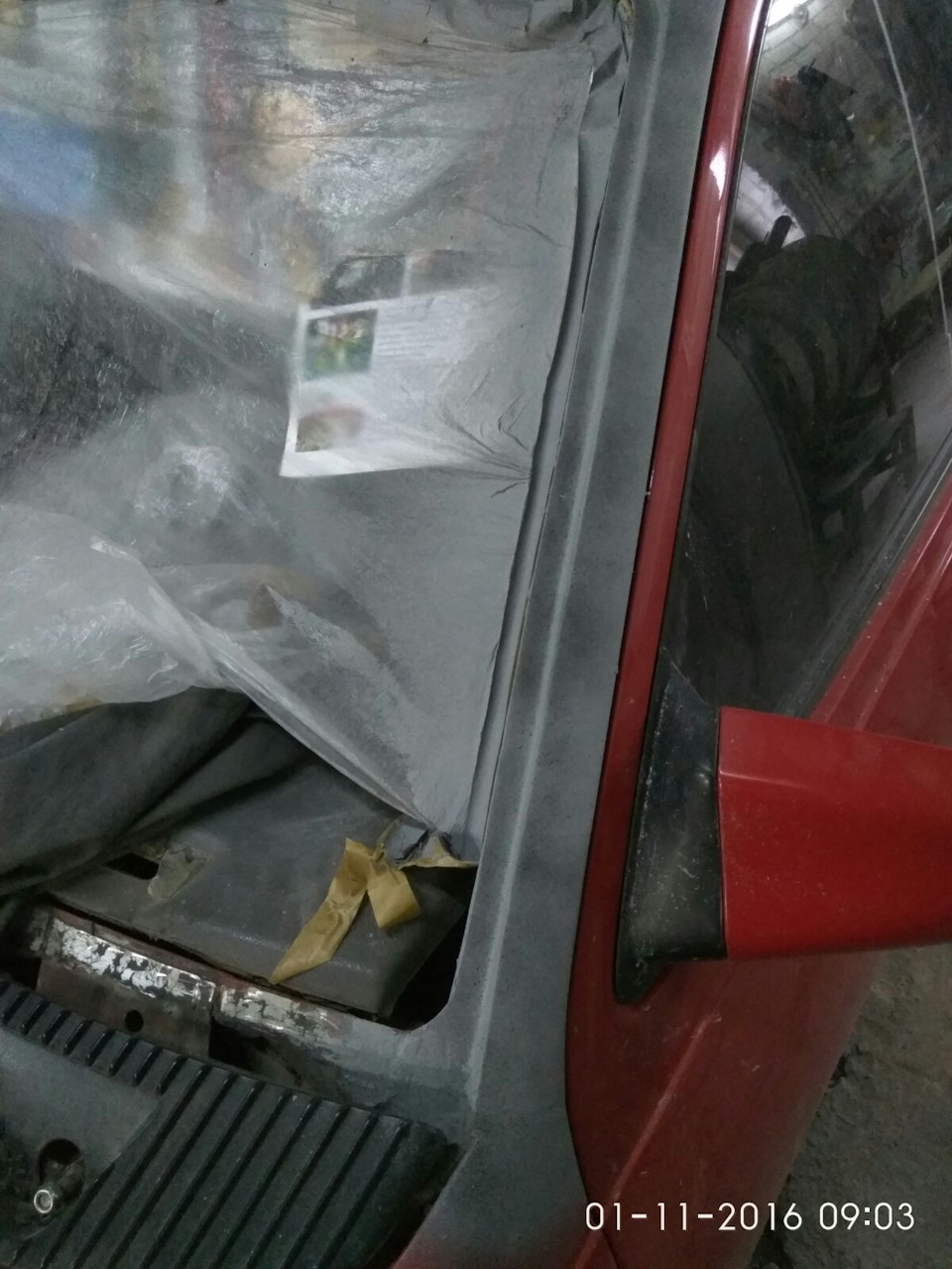 Трохи фоток по кухарі та установці скла. 1