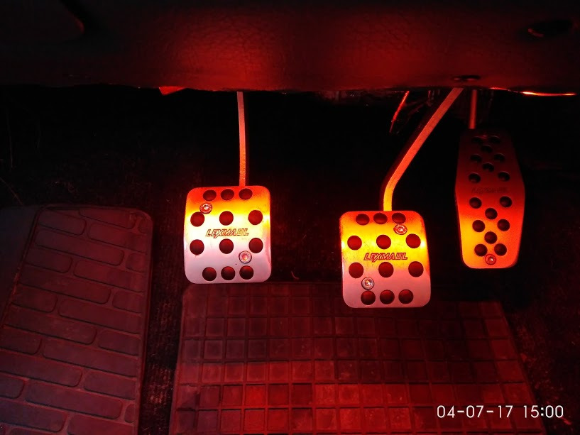 Педалі Lexmaul installed 5