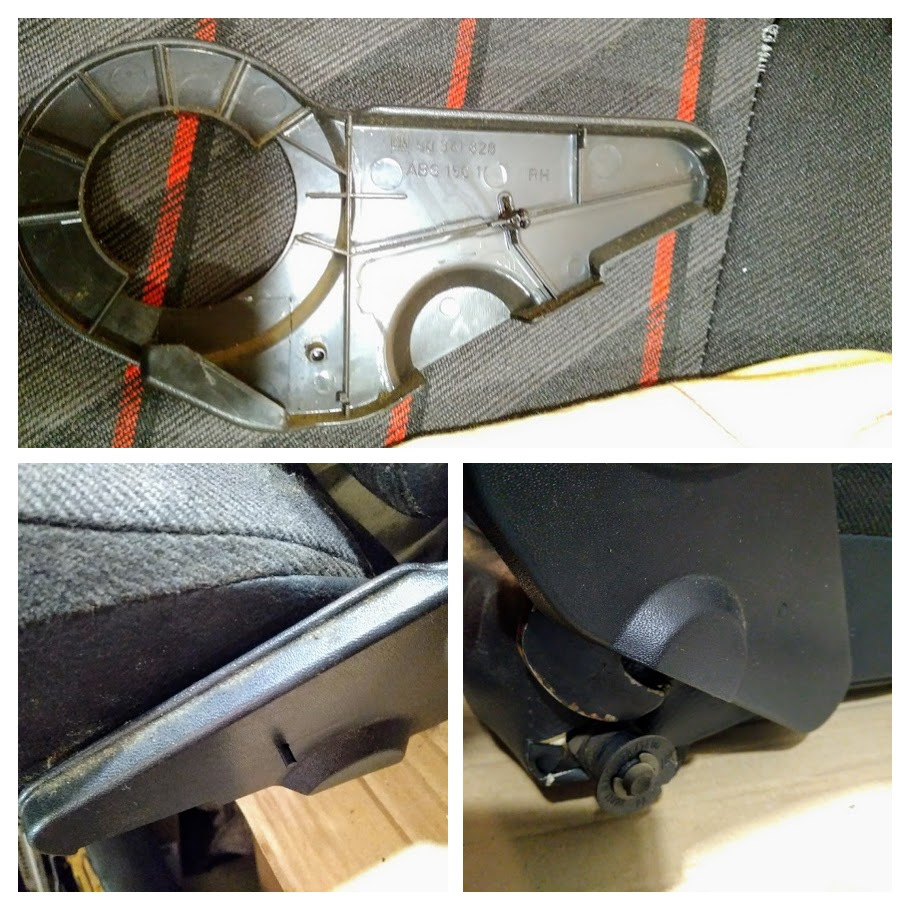 Recaro, як зробити зі звичайних у відкидні. №1 Зняття, розбирання. 2