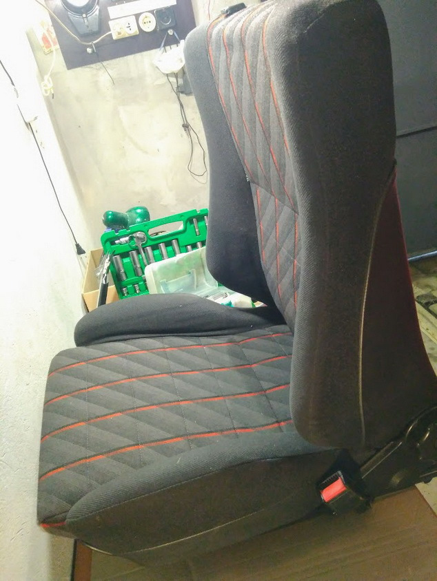 Recaro, як зробити зі звичайних у відкидні. №1 Зняття, розбирання. 1