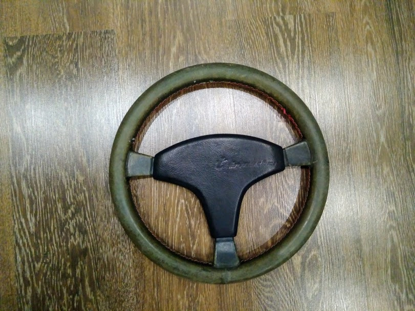 Steering wheel Irmscher, кермо з UK. 3