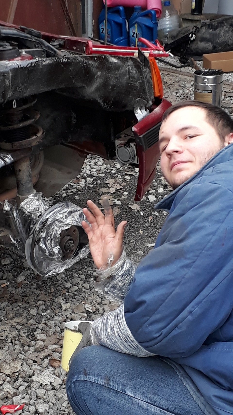 Антикор арок і невелике зварювання кузова 5