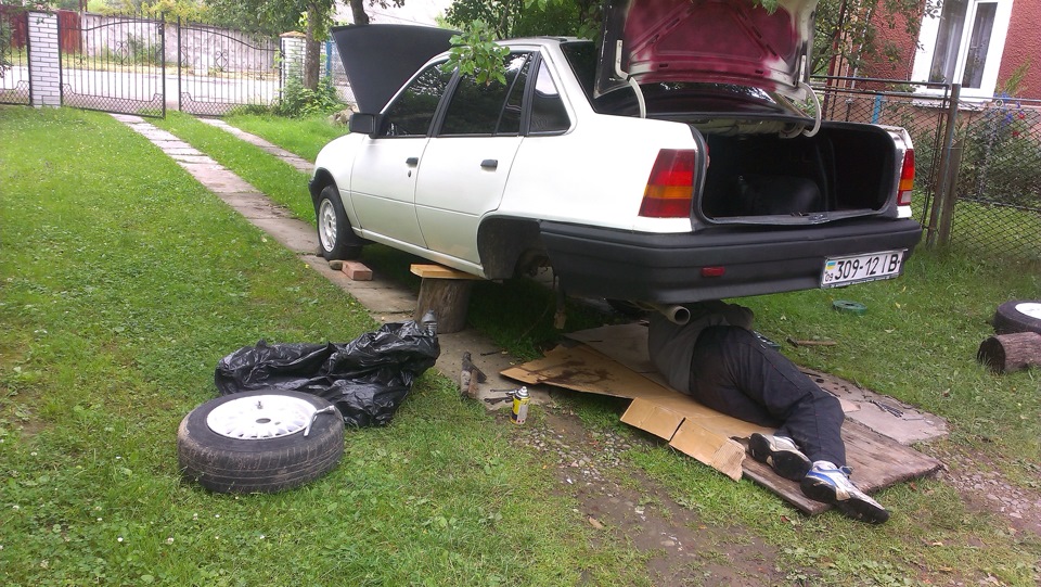 Установка балки 3