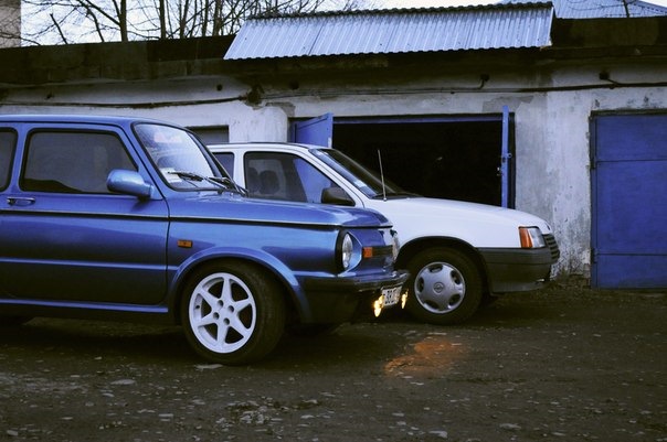 ЗАЗ и KADETT 2