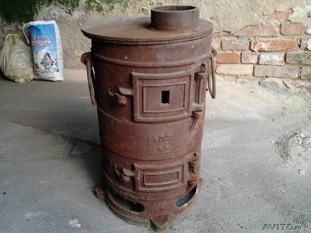 Буржуйка в гараж 1