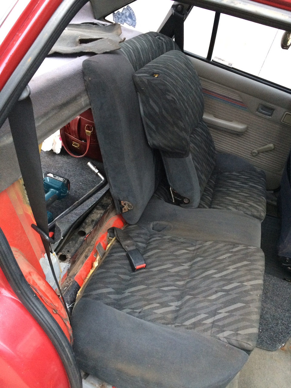 Диван з Calibra в Kadett E 3