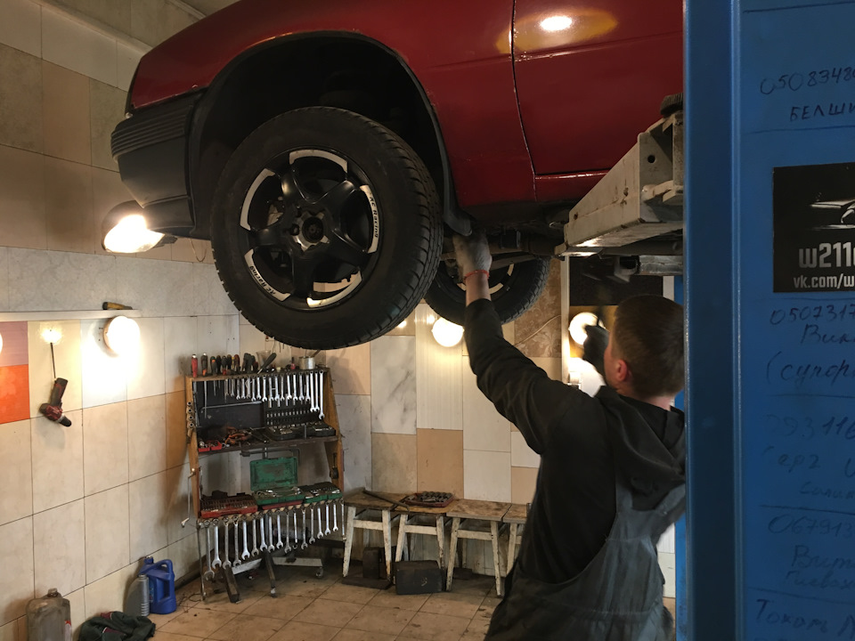 Продовжуємо лагодити підвіску 5