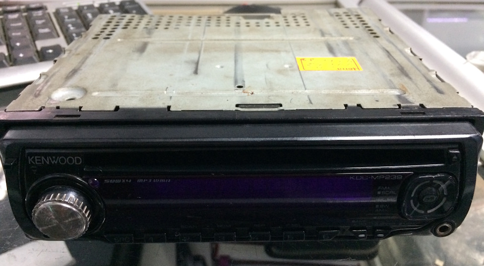 Ремонт магнітоли KENWOOD KDC-MP239 1