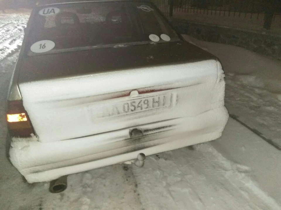 1000 км засніженими дорогами