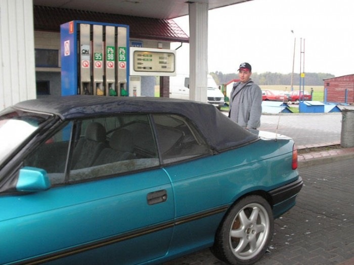 моя Opel Astra Bertone cabrio 4