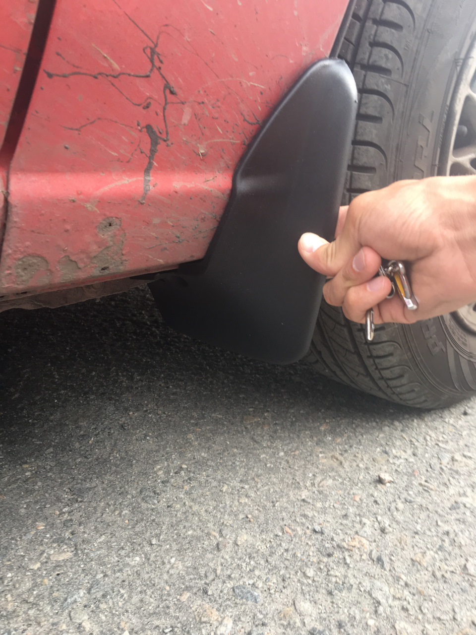 Встановлення бризковиків у коло 4
