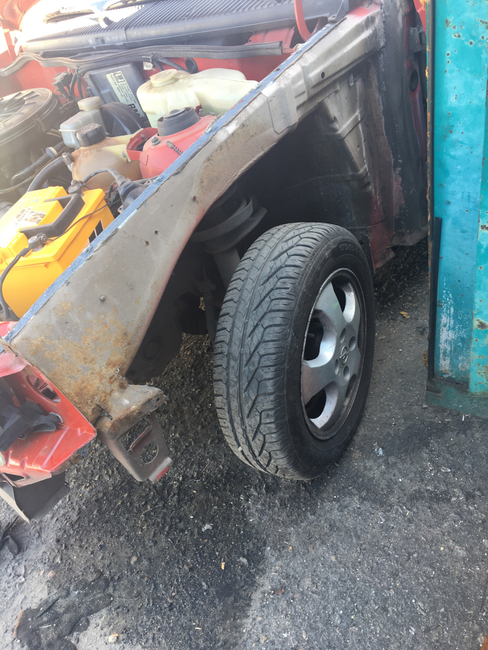 Заміна лівого порога 3