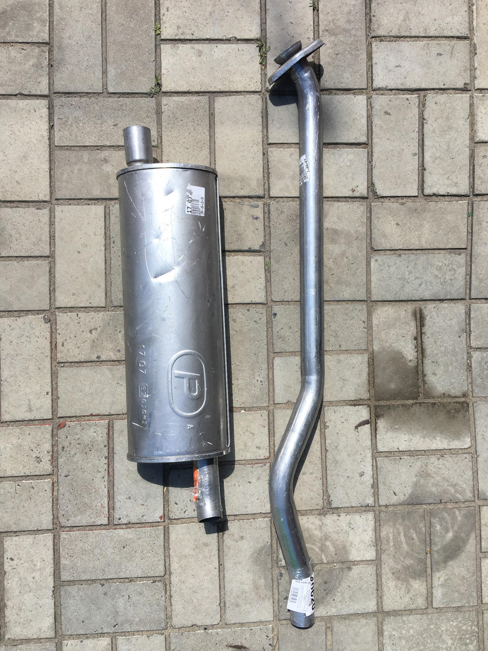 Заміна вихлопної системи 1