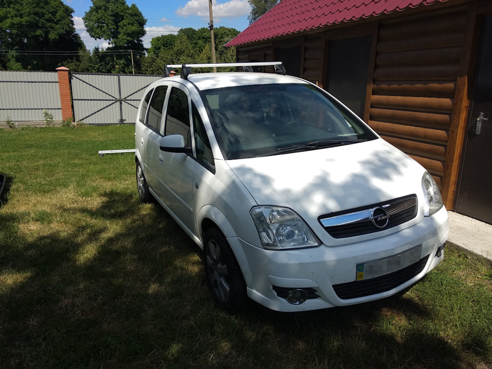 Багажник на дах (поперечені) - переробка оригінального багажника з OPEL Combo 2