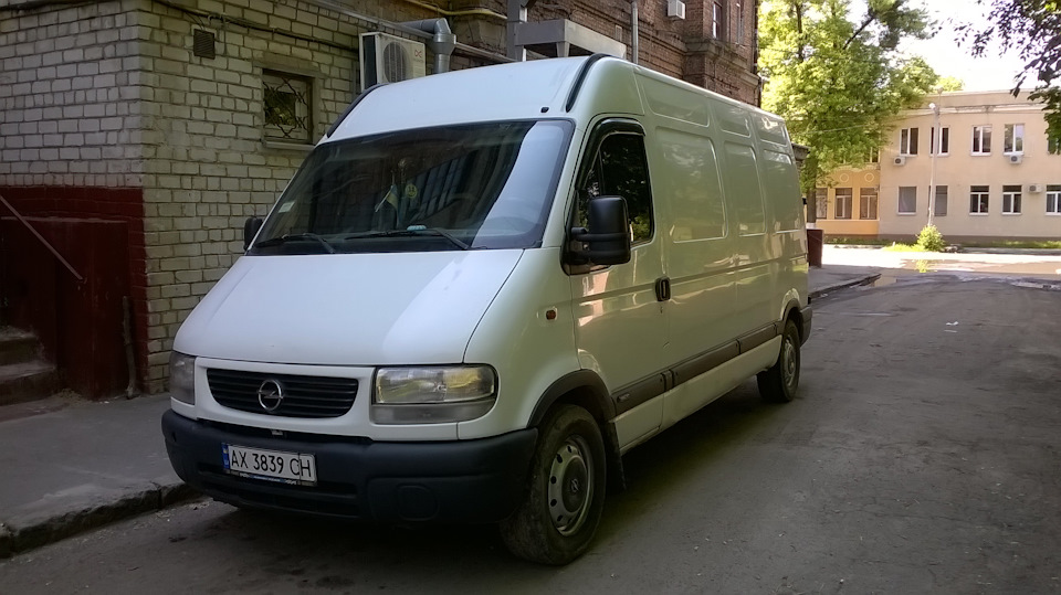 От купив мікроавтобус Opel Movano A 2003 року. (Ремонт та обслуговування.) 1