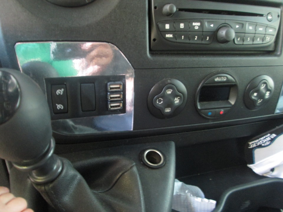 Встановлення зарядних USB 2