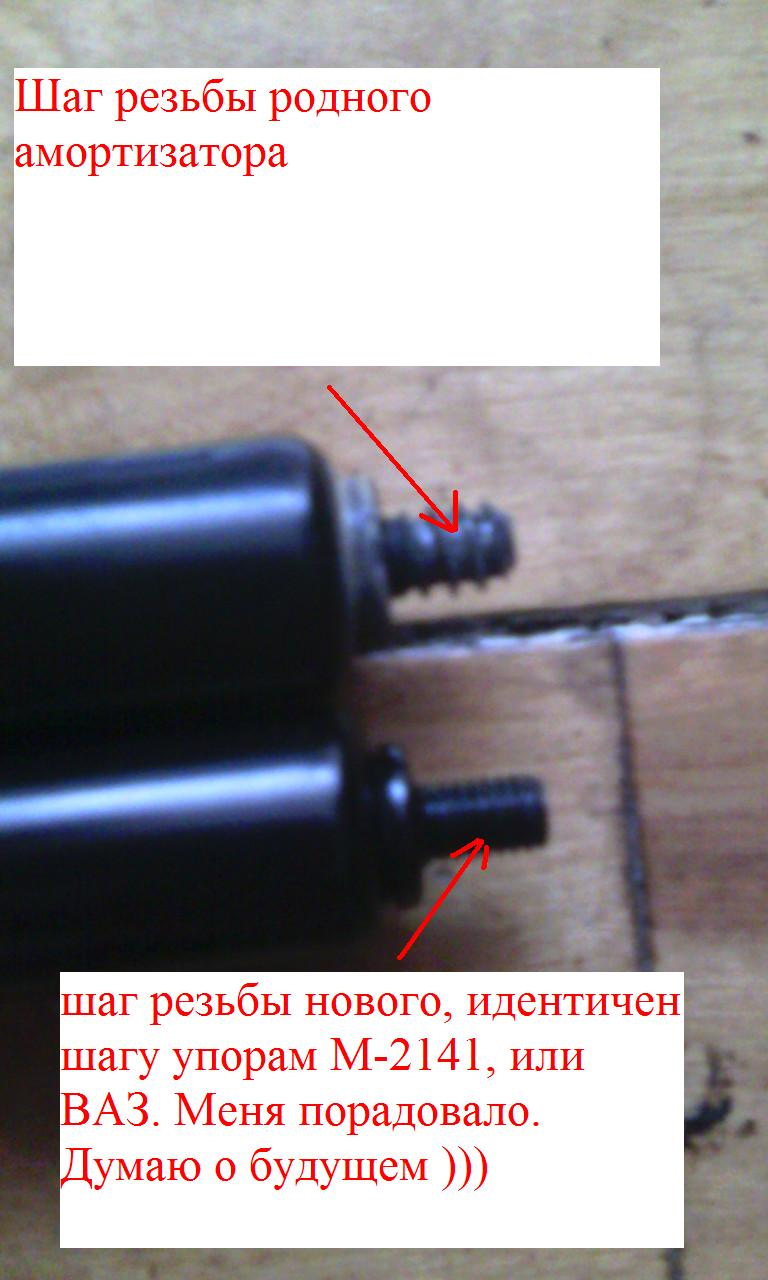 упори (амортизатори) капота та багажника. Колгоспу не буде. 3